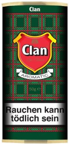 Clan Original Pfeifentabak Aromatic 50g Pouch