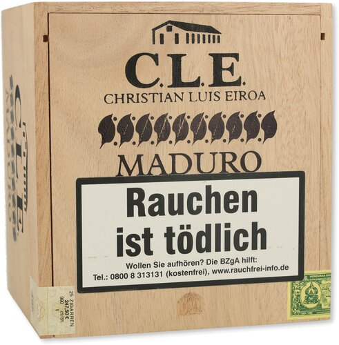 C.L.E. Maduro Robusto Zigarren 25 Stk.