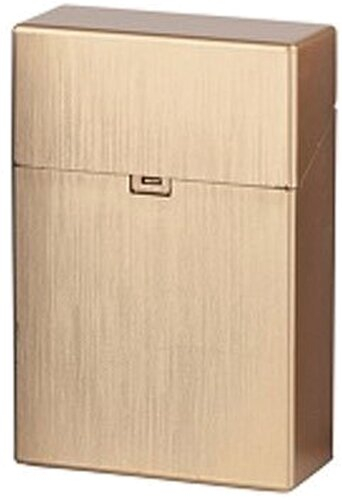 Clic Box Zigarettenbox 20er Metallikfarbig Gold