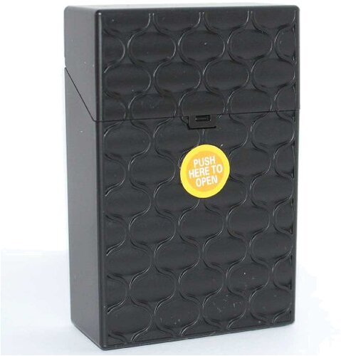 Clic Boxx 20er Deluxe Schwarz No1 Zigarettenbox