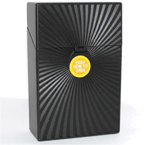 Clic Boxx 20er Deluxe Schwarz No2 Zigarettenbox Clic Boxx 20er Deluxe Schwarz No2 Zigarettenbox