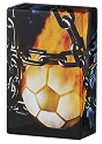 Clic Boxx Zigarettenbox 20er Fußball Flamme Clic Boxx Zigarettenbox 20er Fußball Flamme