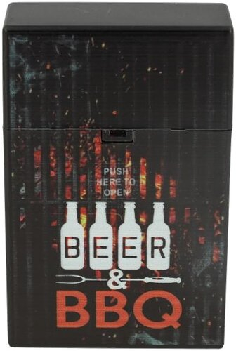 Clic Boxx Zigarettenbox Grillmotive Nr.6 Beer BBQ