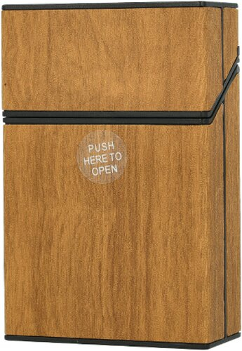 Clic Boxx Zigarettenbox Holzoptik Nr.2