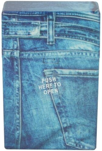 Clic Boxx Zigarettenbox Jeans Motiv Nr.2