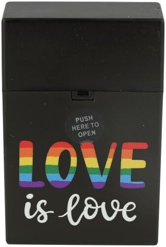 Clic Boxx Zigarettenbox Love Nr.2 Love is love