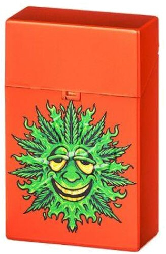 Clic Boxx Zigrattenbox Hanfmotiv 20er Clic Boxx Zigrattenbox Hanfmotiv 20er