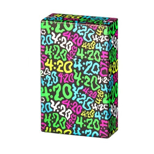 Clic Boxx Zigrattenbox Hanfmotiv 20er 4:20 Clic Boxx Zigrattenbox Hanfmotiv 20er 4:20