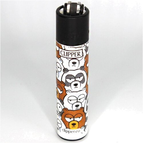 Clipper Feuerzeug Animal Squad 1v4 Bären Clipper Feuerzeug Animal Squad 1v4 Bären