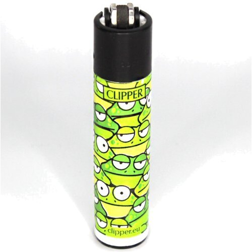 Clipper Feuerzeug Animal Squad 3v4 Frösche Clipper Feuerzeug Animal Squad 3v4 Frösche