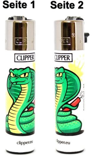 Clipper Feuerzeug Animals Mad 3/4 Clipper Feuerzeug Animals Mad 3/4