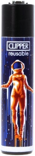 Clipper Feuerzeug Astronauten 2 1v4
