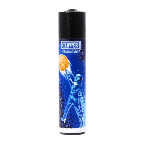 Clipper Feuerzeug Astronauten 2 4v4