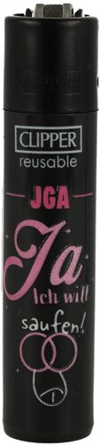 Clipper Feuerzeug Ballermann 1v4 JGA Ja Ich will Saufen ! Clipper Feuerzeug Ballermann 1v4 JGA Ja Ich will Saufen !