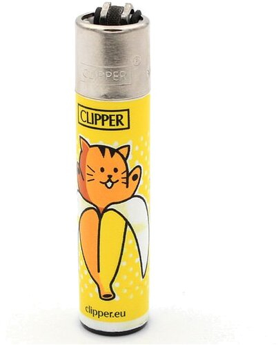 Clipper Feuerzeug Bananen - 2v4 KATZE