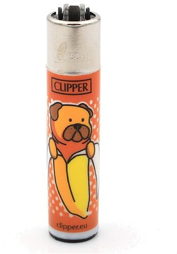 Clipper Feuerzeug Bananen - 4v4 HUND