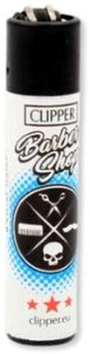 Clipper Feuerzeug Barbershop 3v4