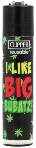 Clipper Feuerzeug Bubatz 2v4 I LIKE BIG BUBATZ! Clipper Feuerzeug Bubatz 2v4 I LIKE BIG BUBATZ!