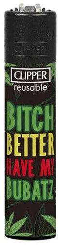 Clipper Feuerzeug Bubatz 3v4 BITCH BETTER HAVE MY BUBATZ Clipper Feuerzeug Bubatz 3v4 BITCH BETTER HAVE MY BUBATZ