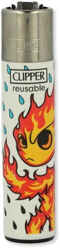 Clipper Feuerzeug Burningman 2v4
