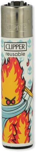 Clipper Feuerzeug Burningman 4v4