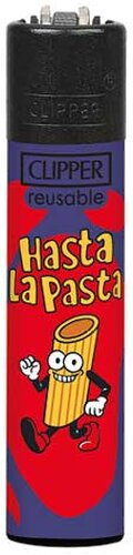 Clipper Feuerzeug Bye Bey 2v4 Hasta La Pasta