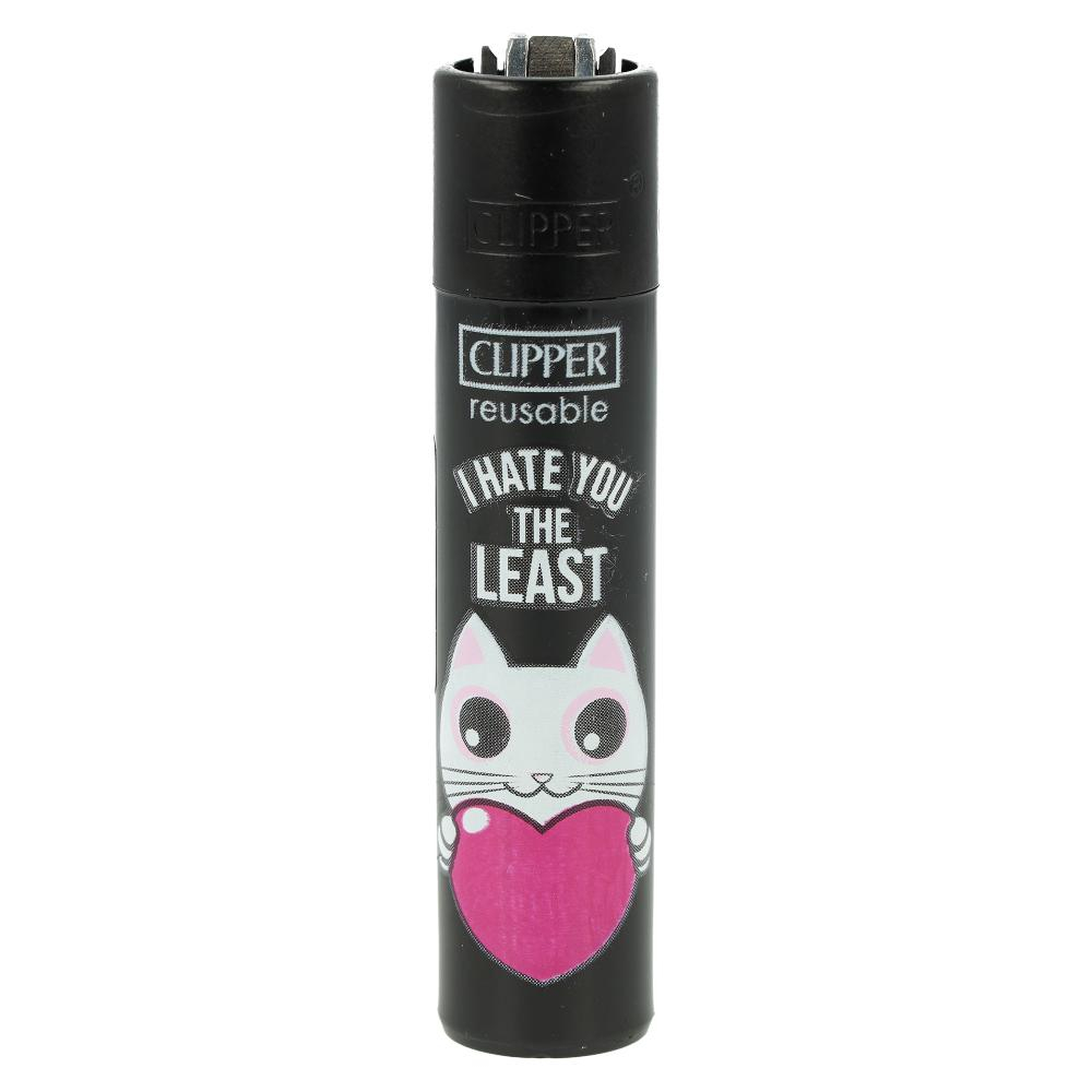 Clipper Feuerzeug Catz 2 3v4 I Hate You The Least Clipper Feuerzeug Catz 2 3v4 I Hate You The Least
