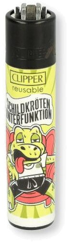 Clipper Feuerzeug Chillkröte 1v4 Clipper Feuerzeug Chillkröte 1v4