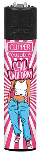 Clipper Feuerzeug Cozy 1v4 CHILL UNIFORM Clipper Feuerzeug Cozy 1v4 CHILL UNIFORM