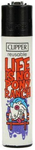 Clipper Feuerzeug Denglish 7 2v4 LIFE IS NO PONY RANCH Clipper Feuerzeug Denglish 7 2v4 LIFE IS NO PONY RANCH