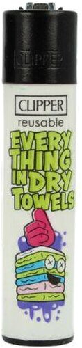 Clipper Feuerzeug Denglish 7 4v4 EVERY THING IN DRY TOWELS Clipper Feuerzeug Denglish 7 4v4 EVERY THING IN DRY TOWELS