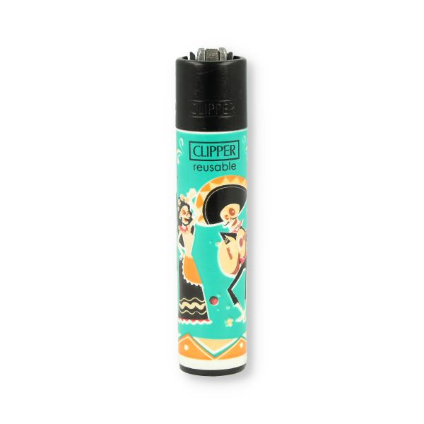 Clipper Feuerzeug Dia de los Muertos 2 v 4