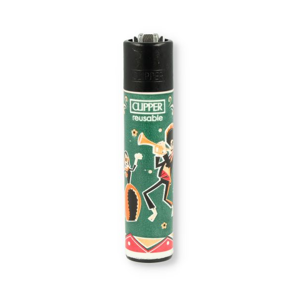 Clipper Feuerzeug Dia de los Muertos 4 v 4
