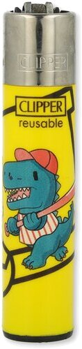 Clipper Feuerzeug Dino Sports 2v4