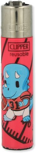 Clipper Feuerzeug Dino Sports 4v4