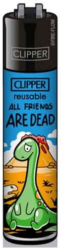 Clipper Feuerzeug Dinosaurier 2v4