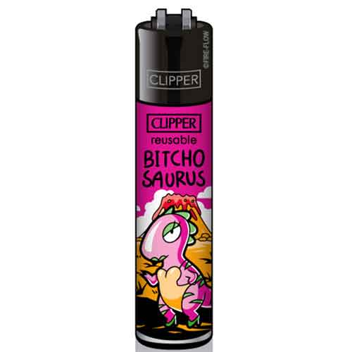 Clipper Feuerzeug Dinosaurier 3v4 Clipper Feuerzeug Dinosaurier 3v4