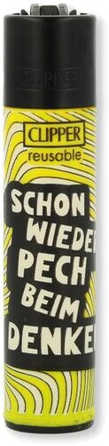 Clipper Feuerzeug Dumm 2 2v4