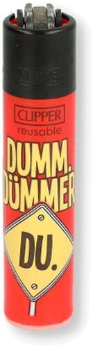 Clipper Feuerzeug Dumm 2v4