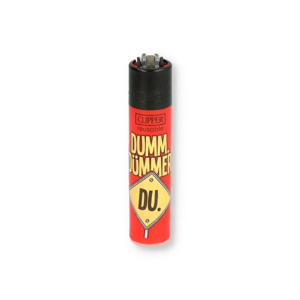 Clipper Feuerzeug Dumm 2v4