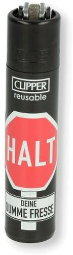 Clipper Feuerzeug Dumm 4v4
