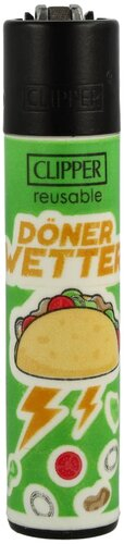 Clipper Feuerzeug Eigenlob stimmt 4v4 Döner Wetter