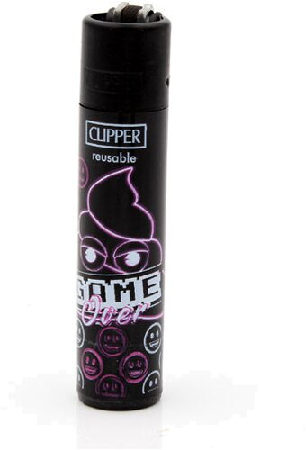 Clipper Feuerzeug Emoji Gaming 2v4
