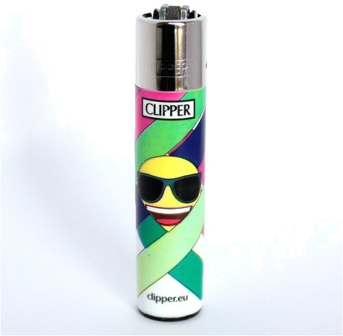 Clipper Feuerzeug EmojiMix2 Cool Smiley - 2/4 Clipper Feuerzeug EmojiMix2 Cool Smiley - 2/4