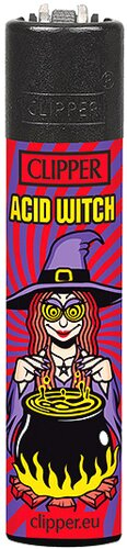 Clipper Feuerzeug Fabelwesen ACID WITCH