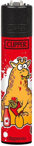 Clipper Feuerzeug Fat Animals Giraffe