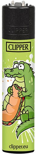 Clipper Feuerzeug Fat Animals Krokodil Clipper Feuerzeug Fat Animals Krokodil