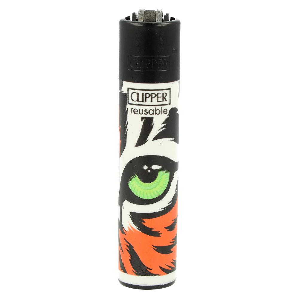 Clipper Feuerzeug Feline Eyes 1v4 Grünes Katzenauge Clipper Feuerzeug Feline Eyes 1v4 Grünes Katzenauge