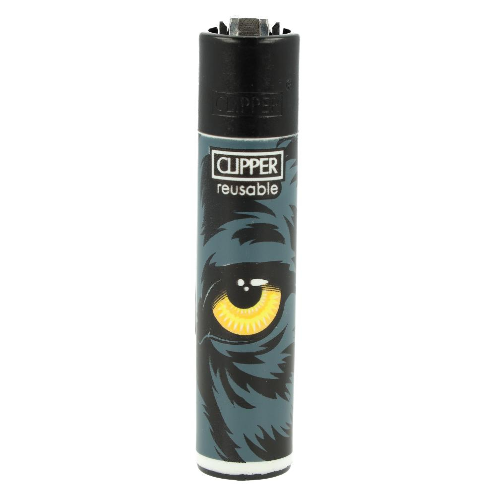 Clipper Feuerzeug Feline Eyes 4v4 Gelbes Katzenauge Clipper Feuerzeug Feline Eyes 4v4 Gelbes Katzenauge