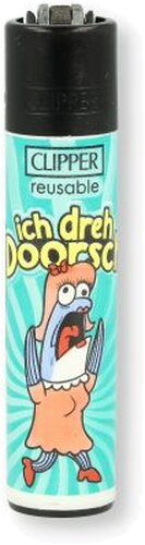 Clipper Feuerzeug Frechlachs 4 v 4